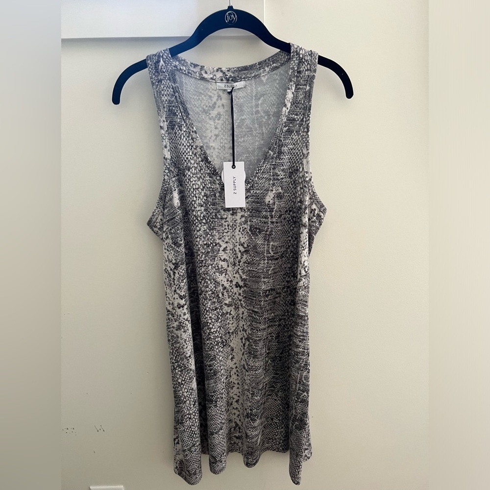 Z Supply snake print dress size L